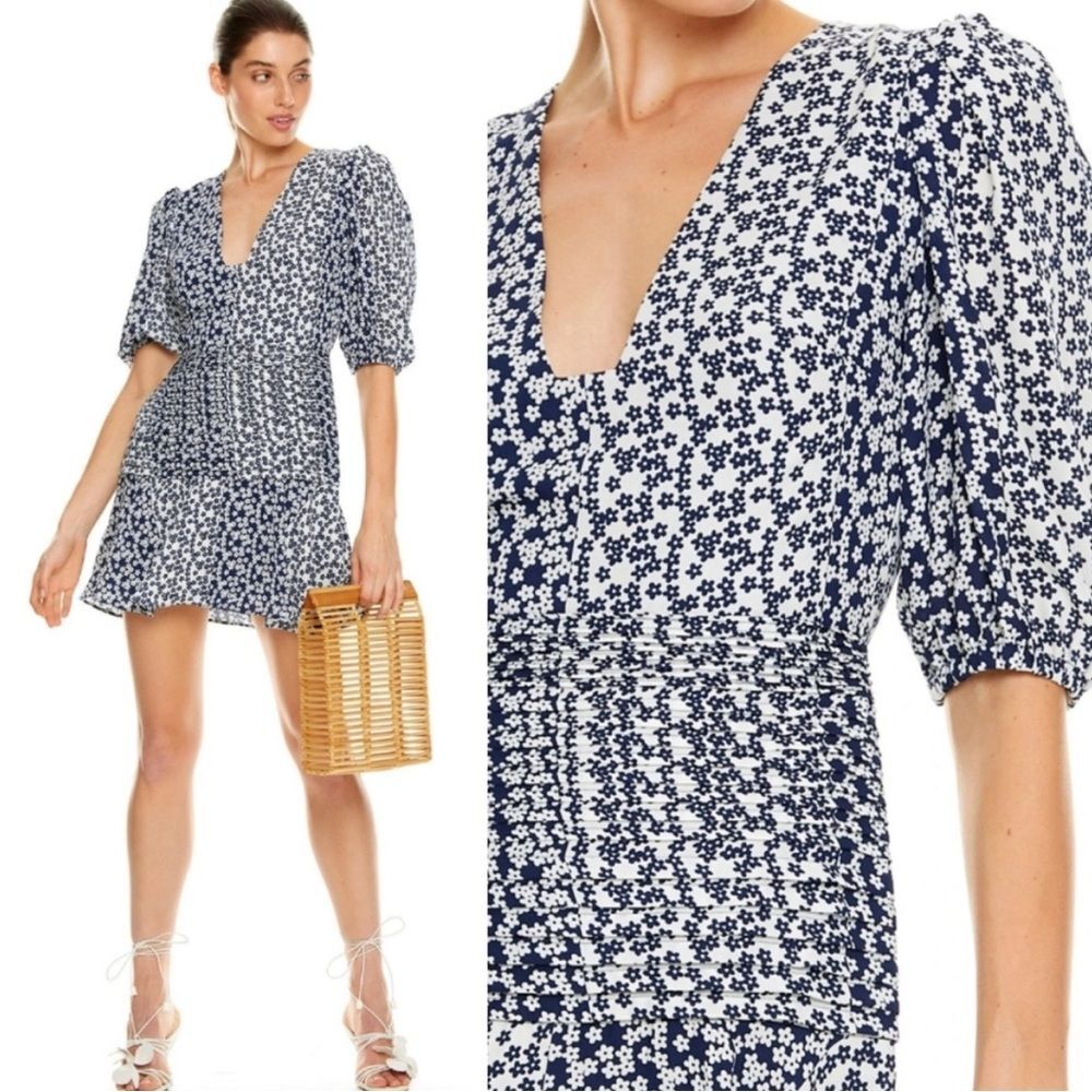 La Maison Talulah Remember Me Floral Print Mini Dress